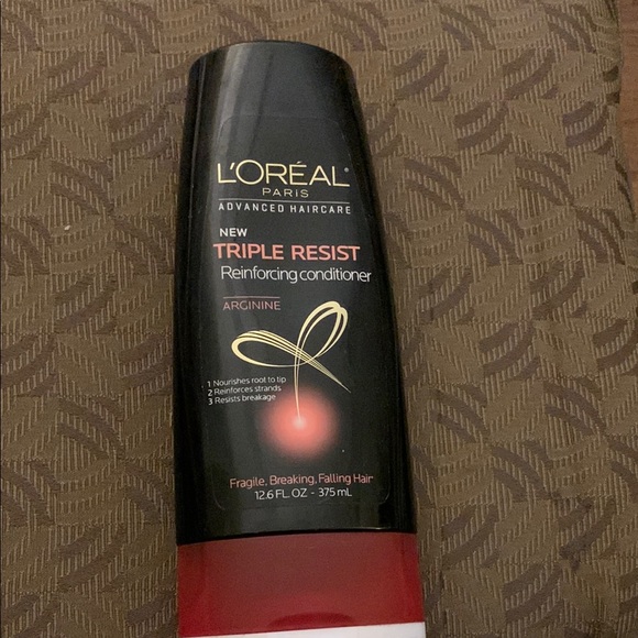L'Oreal Triple Resist Reinforcing Conditioner - Black and Red - Picture 1 of 2